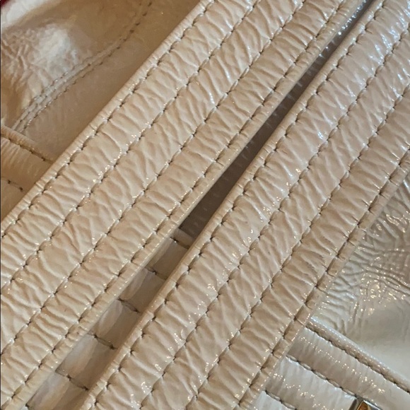 KOOBA Vintage White Patent Leather Satchel - Picture 7 of 15